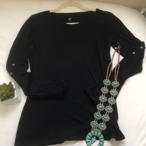 Black Long Sleeve Gap Shirt!